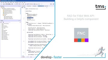 RAD for Fitbit Web API: Building a Delphi component