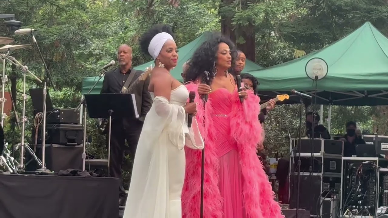 Diana Ross New Music Written By Daughter Rhonda! #sterngrovefestival #sanfrancisco #2025 
