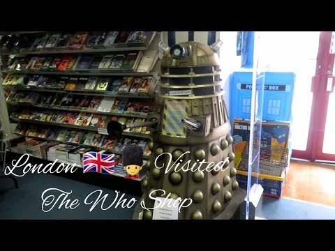 Vidéo: The Doctor Who Shop and Museum à Londres