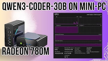 Testing Qwen3-coder-30b with a Mini-PC