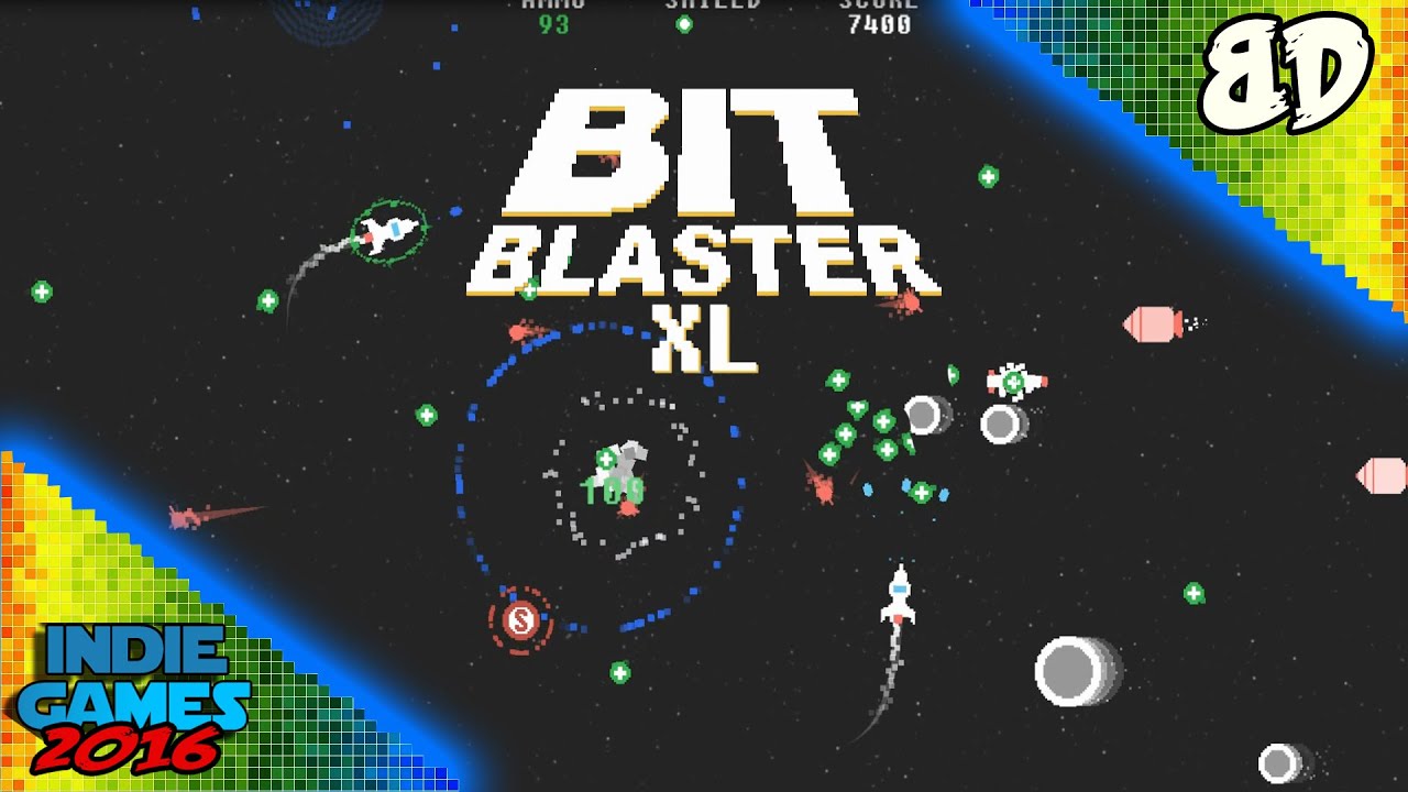 Bit Blaster XL (gameplay)