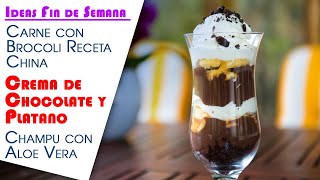 Ideas Semana, Carne y Brocoli Receta China, Crema de Chocolate y Platano y Champu con Aloe Vera by En Casa Contigo 1,515 views 2 months ago 1 minute, 11 seconds