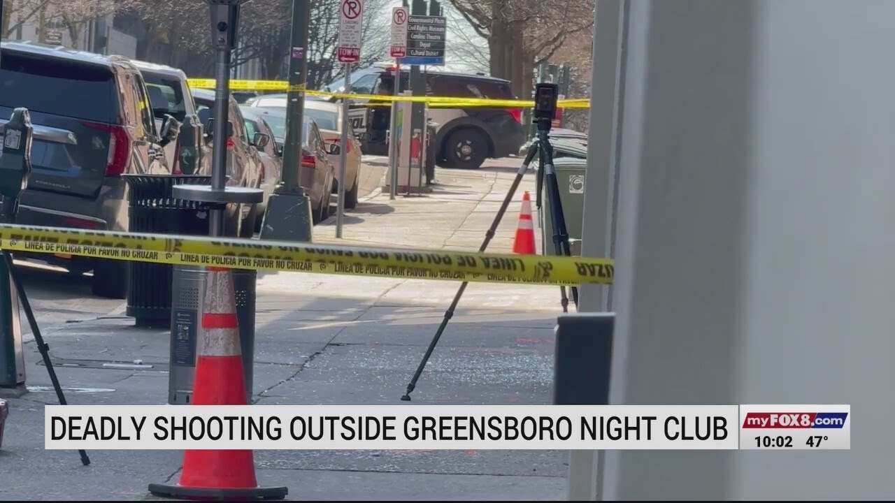 Police investigating deadly shooting close to downtown Greensboro - YouTube