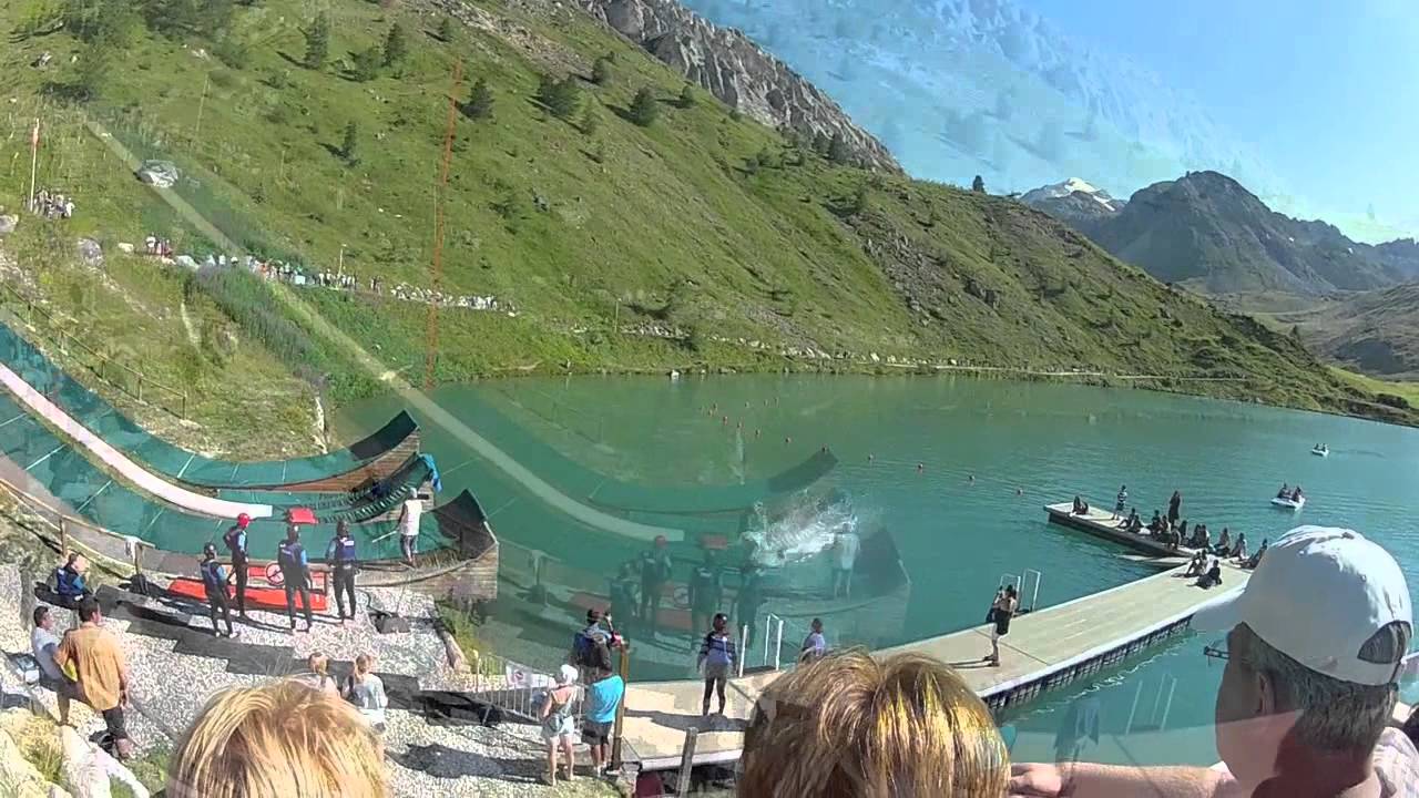 Water Slide at Tignes France
