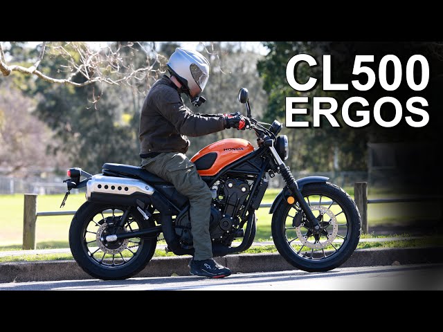 Will you fit the Honda CL500 scrambler? Ergonomics & Rider Fit