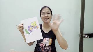 Hand-colored by me! Instructions for coloring a bee sucking nectar by Cậu Vàng Làm Memes 289 views 2 weeks ago 4 minutes, 31 seconds