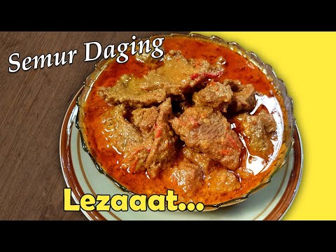 Ide Masakan Bikin Laper! Resep Semur Daging Sapi Santan Yang Nikmat