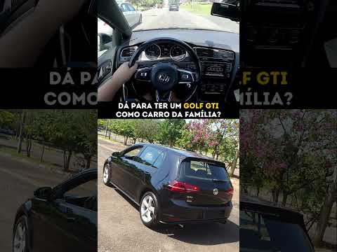 É possível ter um Golf GTI como carro da família no dia a dia? #golfgti