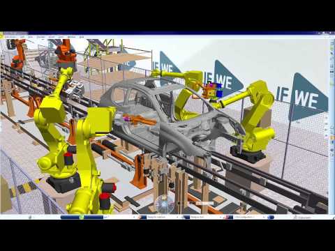 DELMIA Transportation & Mobility BIW Manufacturing   Robot Programmer
