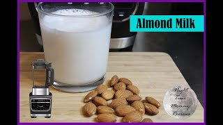 HOW TO MAKE ALMOND MILK | NINJA FOODI BLENDER