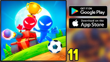 Best Multiplayer Game Mobile Stickman Party Minigames 2 3 4 Android ios Gameplay Part 11