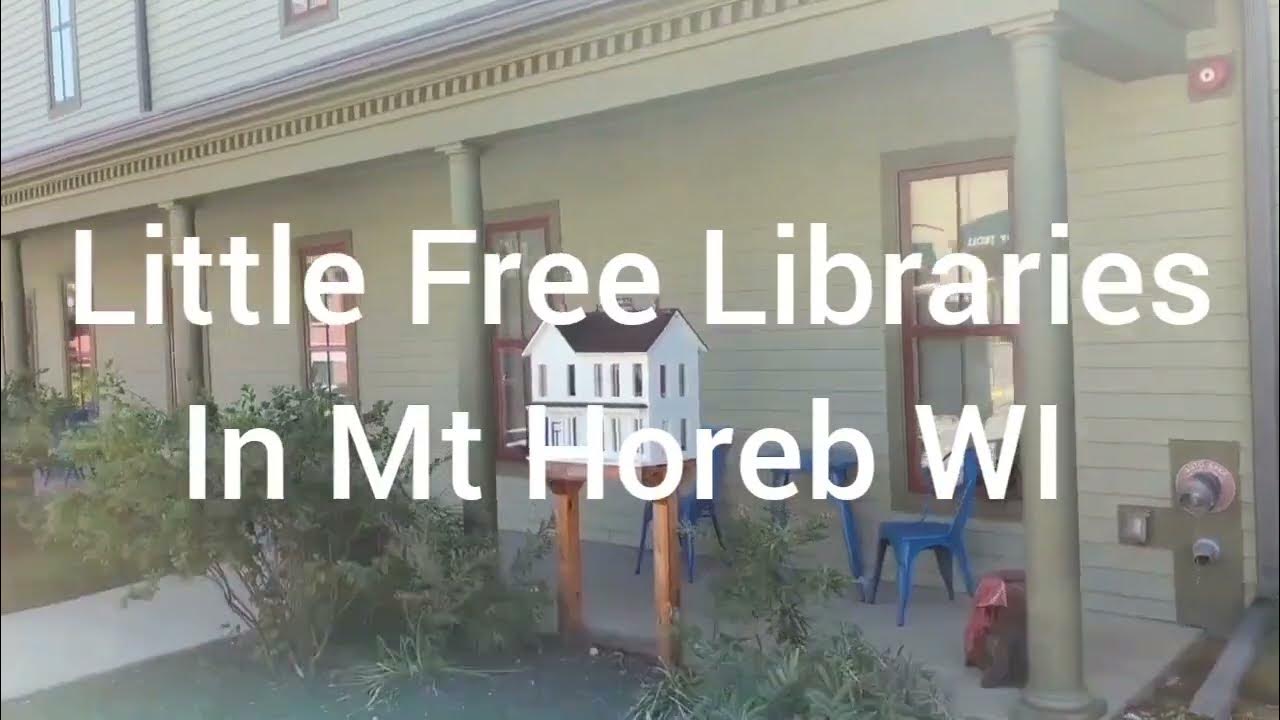 Little Free Library Tour Mt Horeb Wisconsin YouTube