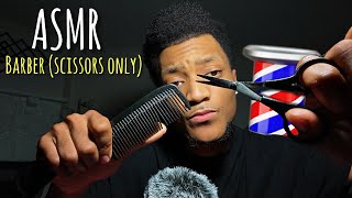 ASMR Haircut roleplay💈Scissors & Comb ✂️