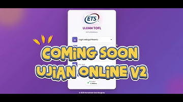 Coming Soon Update Ujian Online V2