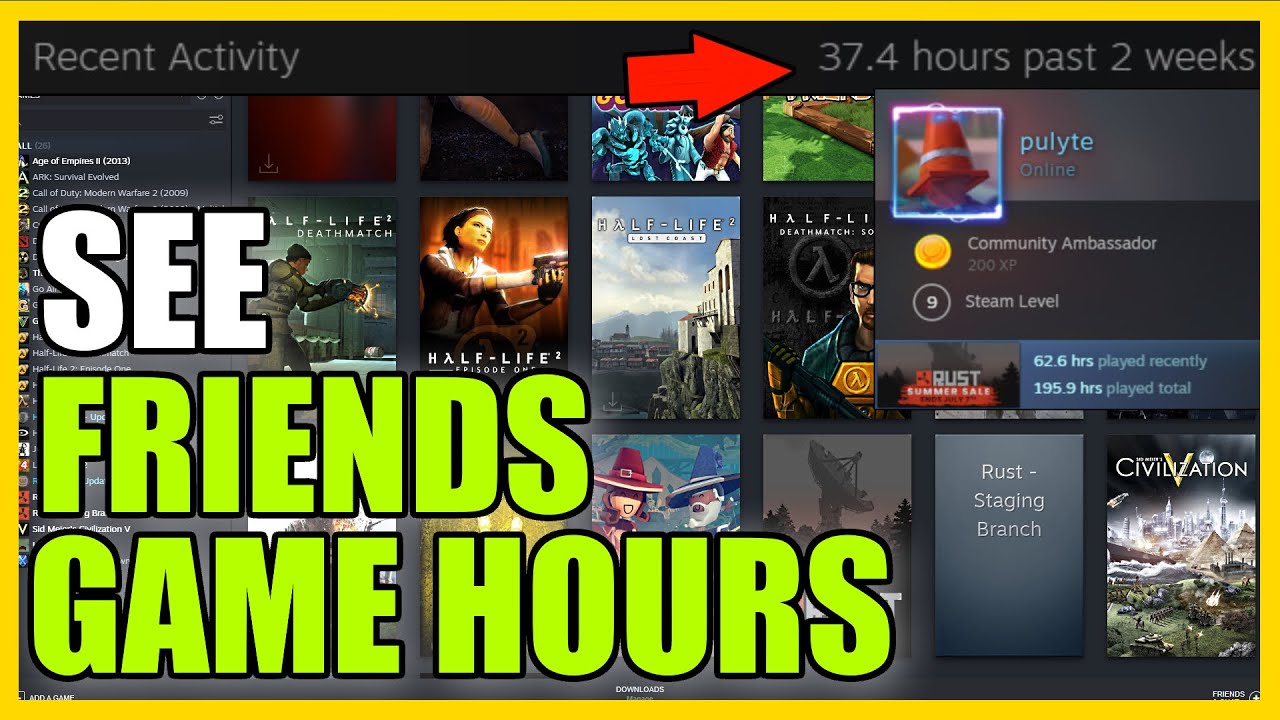 How to Hide Hours Played on Steam Games & Make Private