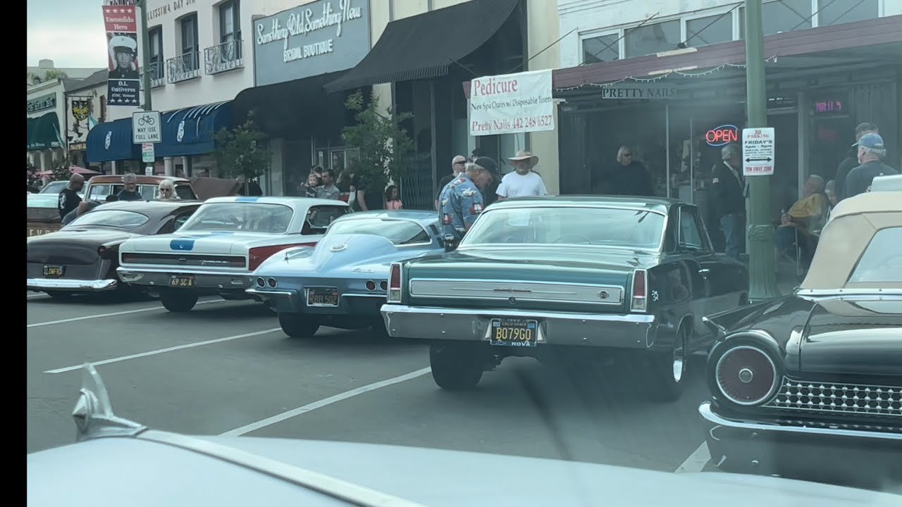 Cruisin’ Grand in Escondido California June 9, 2023 - first cruise of