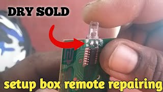 Setup box remote repairing / How to repairing setup box remote / TechBzzod