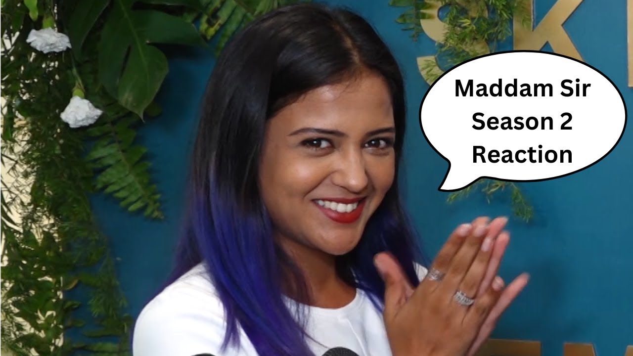 Gulki Joshi reacted like this when asked about Maddam Sir Season 2 😍🔥📸