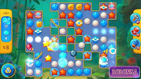 Fishdom level 1197 HD