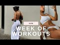 My Week Of Workouts & Chatty Vlog | Photoshoot, Date Night & Gym Routines