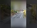 Heart-Stopping Moment a Giant Boulder Misses Man by Inches in Turkey Landslide | AB1G