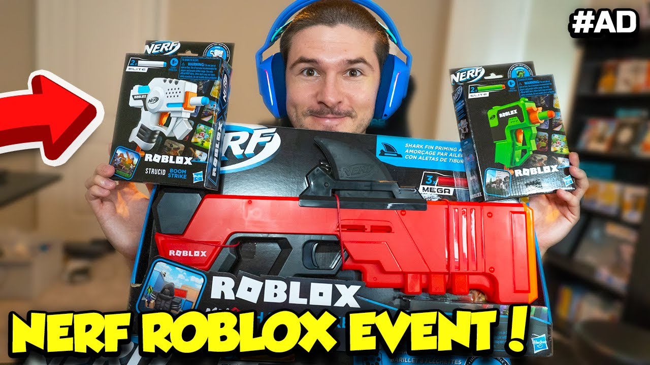 Bloxy News on X: All Roblox-themed Nerf Blasters will come with a