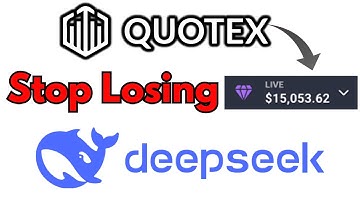 STOP Losing Money! DeepSeek AI Trading Bot for Quotex