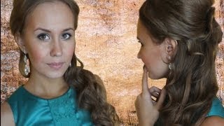 Идея для вашего образа: ПРИЧЕСКА (для длинных волос). Запрос (Образ со свадьбы. Подружка невесты) Идея для вашего образа: ПРИЧЕСКА (для длинных волос). Запрос (Образ со свадьбы. Подружка невесты)