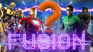 Fusion - Bumblebee + Ironman + Black Panther + Green Lantern