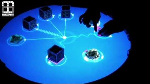 Tweakfest: Reactable Performance: Carlos @ Vernissage Backstage Installation 2009 desktop