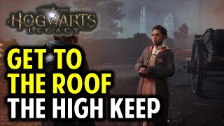 How to Get to the Roof | The High Keep Walkthrough | Hogwarts Legacy Resimi