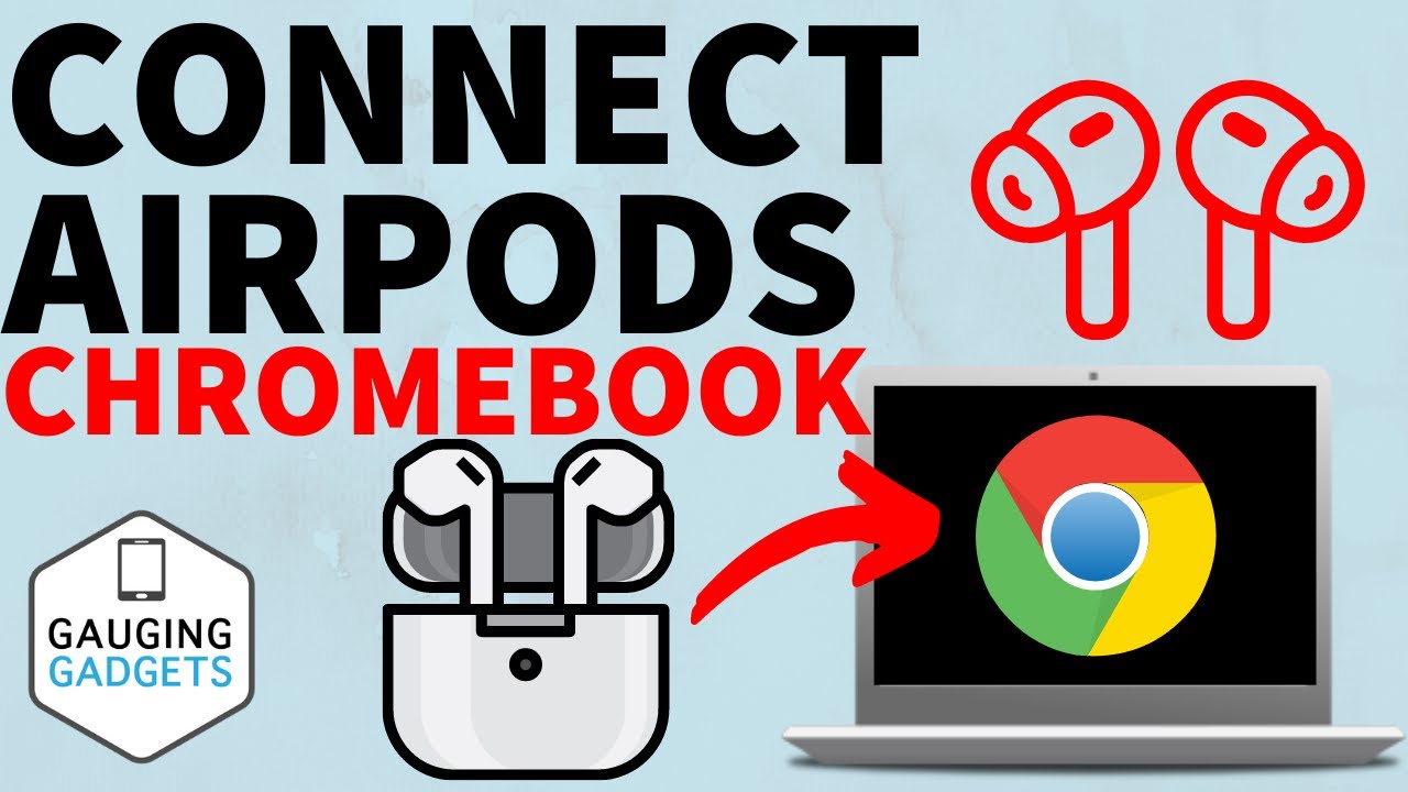 marts Havn Økonomisk How to Connect AirPods to Chromebook - YouTube