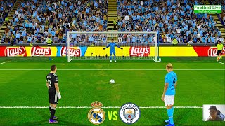 Manchester City vs Real Madrid - Penalty Shootout | Semi Final UEFA Champions League | PES Gameplay