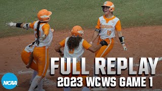 Tennessee vs. Alabama: 2023 Women’s College World Series | FULL REPLAY screenshot 2