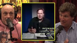 Tucker \& Joe React To Alex Jones | Joe Rogan \& Tucker Carlson