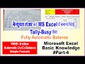 Costumer Ledger Statement in MS Excel Full Automatic| Ledger Book Format In Excel With Auto Formula