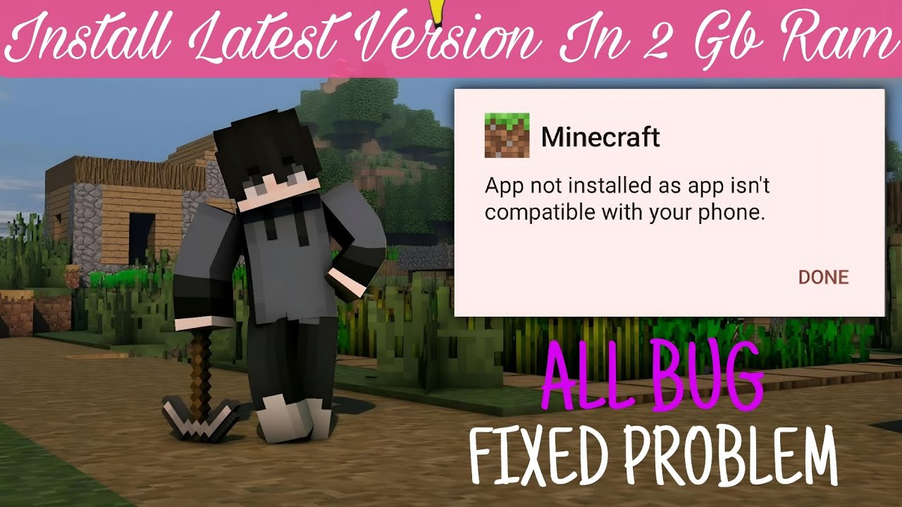 How to fix app not installed problem |Minecraft latest version 1.21 ...