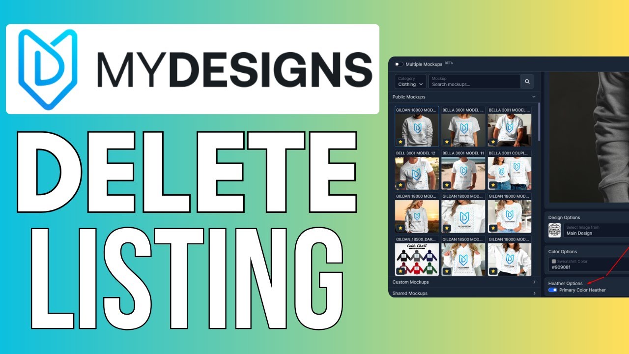 MyDesigns Delete Listing How To Delete Listing On MyDesigns YouTube MyDesigns Delete Listing How To Delete Listing On MyDesigns YouTube