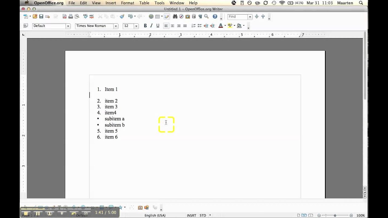Bullets and numbering part 2 - YouTube