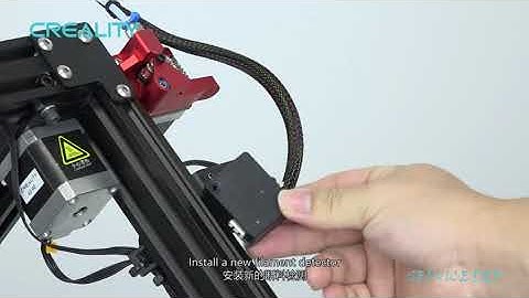 Service tutorial CR - 30 the  filament detector replacement