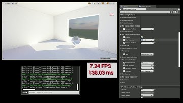 Unreal Engine 4.22 Realtime GI Interior Scene Test (RTX 2080 Ti)