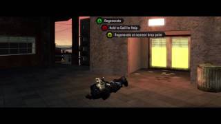 Crackdown 2 - Helicopter blades hurt :(