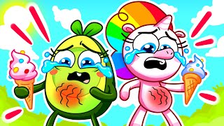 Oh No, My Tummy Hurts So Much Bubbly Tummy Song And Nursery Rhymes By And Vocavoca