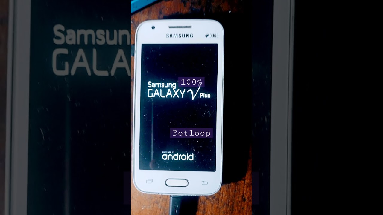 samsung galaxy v  botlopp/mentok logo saja