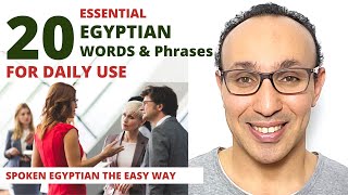 20 MUST-KNOW SURVIVAL ARABIC & SPOKEN EGYPTIAN Phrases for Beginners