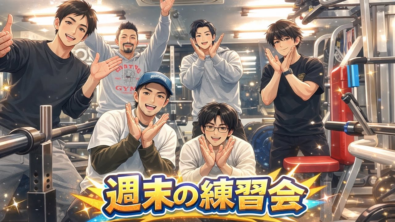 【週末の練習会】2026年2月14日(土)のパワーリフティング練習会