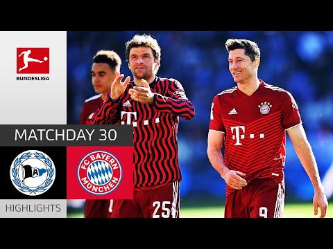 Arminia Bielefeld - FC Bayern München 0-3 | Highlights | Matchday 30 – Bundesliga 2021/22