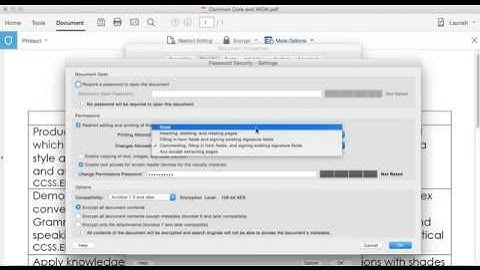 Securing your products with Adobe Acrobat DC