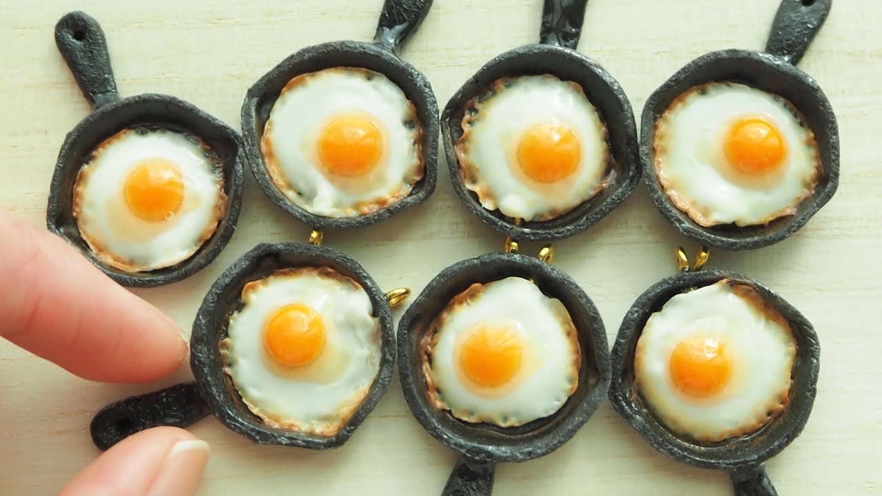 ミニチュア目玉焼きスキレットの作り方 Youtube ミニチュア目玉焼きスキレットの作り方 Youtube