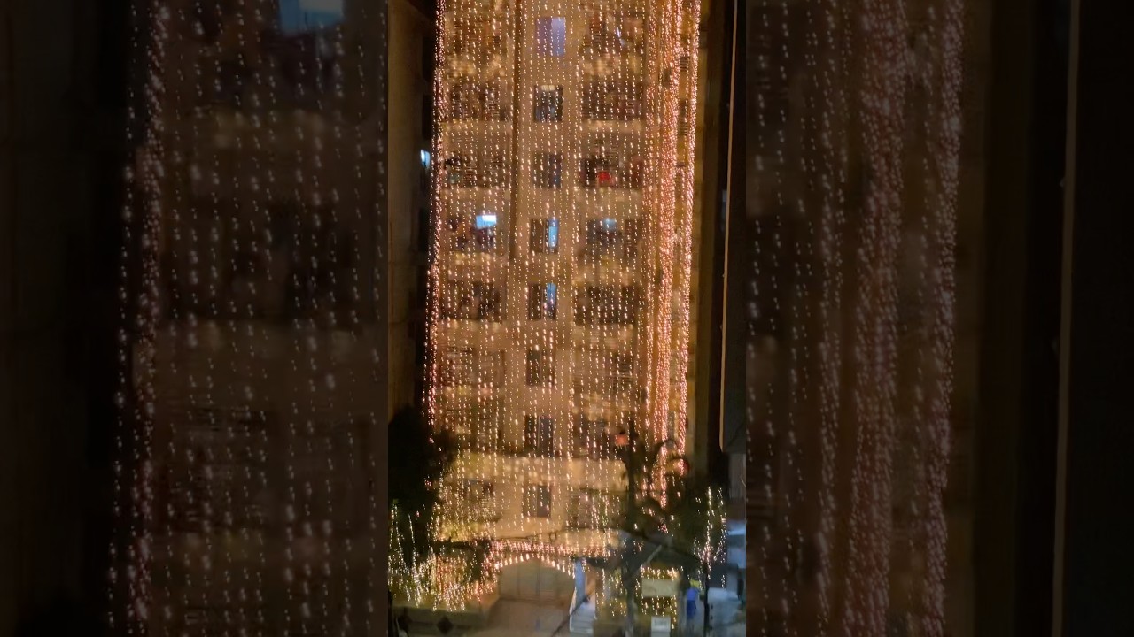 Most beautiful towers ✨| Amazing lighting design 